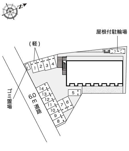 プレミアムＧＡＫＵ(52973)の駐車配置図