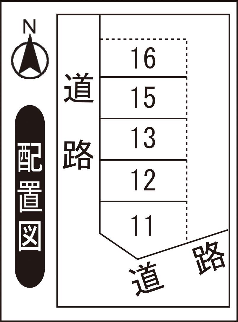 光陽1丁目Yパーキングの駐車配置図