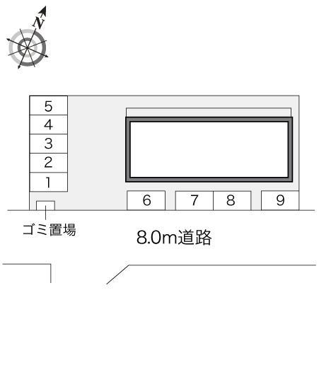 ＫＳＳⅡ(22139)の駐車配置図