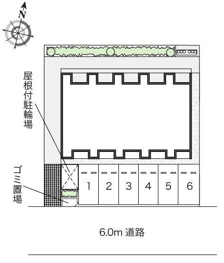 望(52465)の駐車配置図