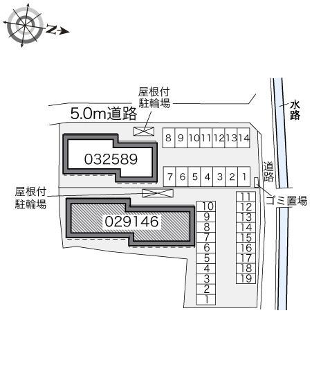 ソフィア(29146)の駐車配置図