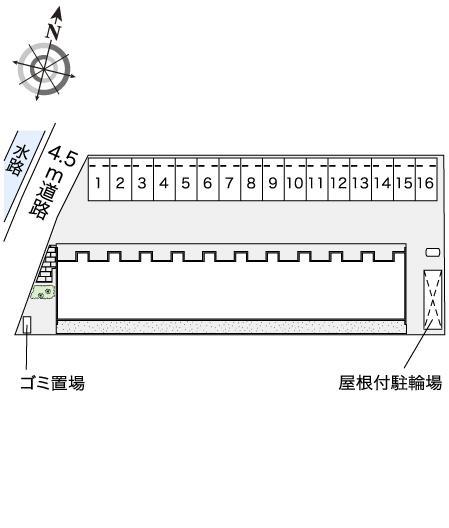 ＫＵＲＩＣＯ(42111)の駐車配置図