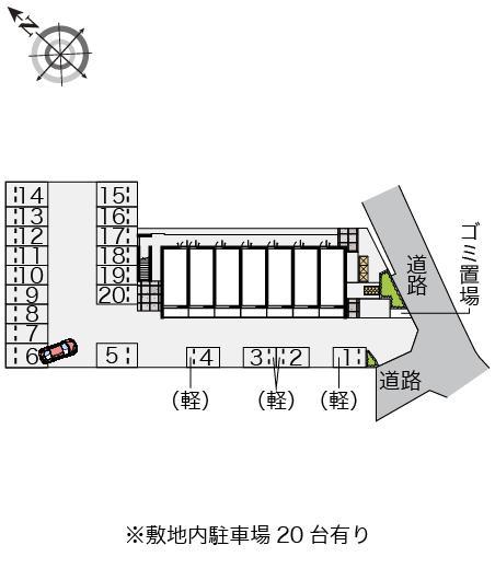 クレイノさんだんかⅡ(59247)の駐車配置図