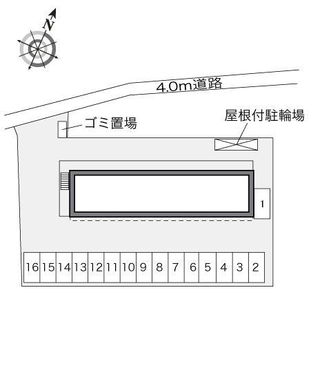 Ｂ＆Ｔ(29818)の駐車配置図