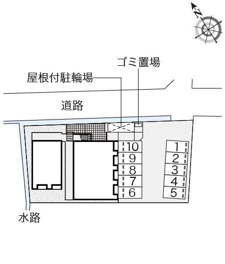 曙(54852)の駐車配置図