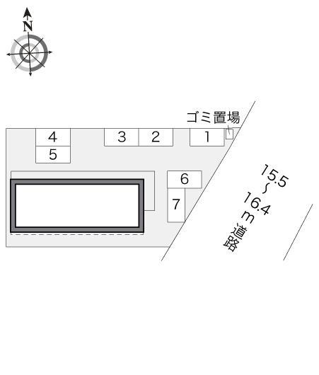 パークウエスト開発(19229)の駐車配置図