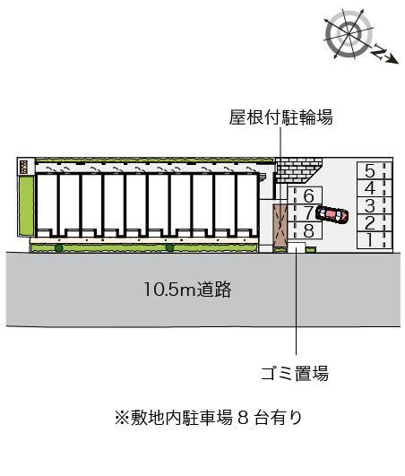 アヴェンティーノ(53850)の駐車配置図