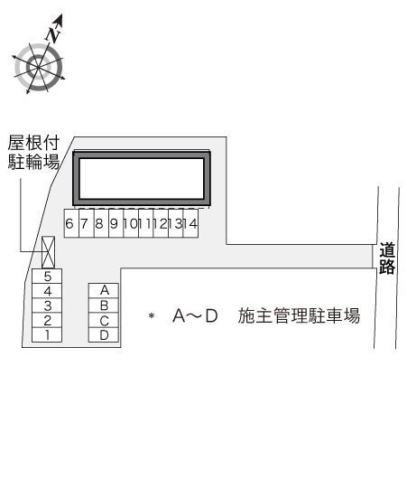 桃木(33533)の駐車配置図