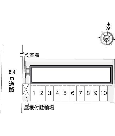 キャラバン(36998)の駐車配置図