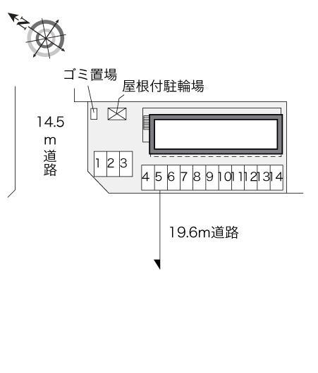 プライム(32057)の駐車配置図