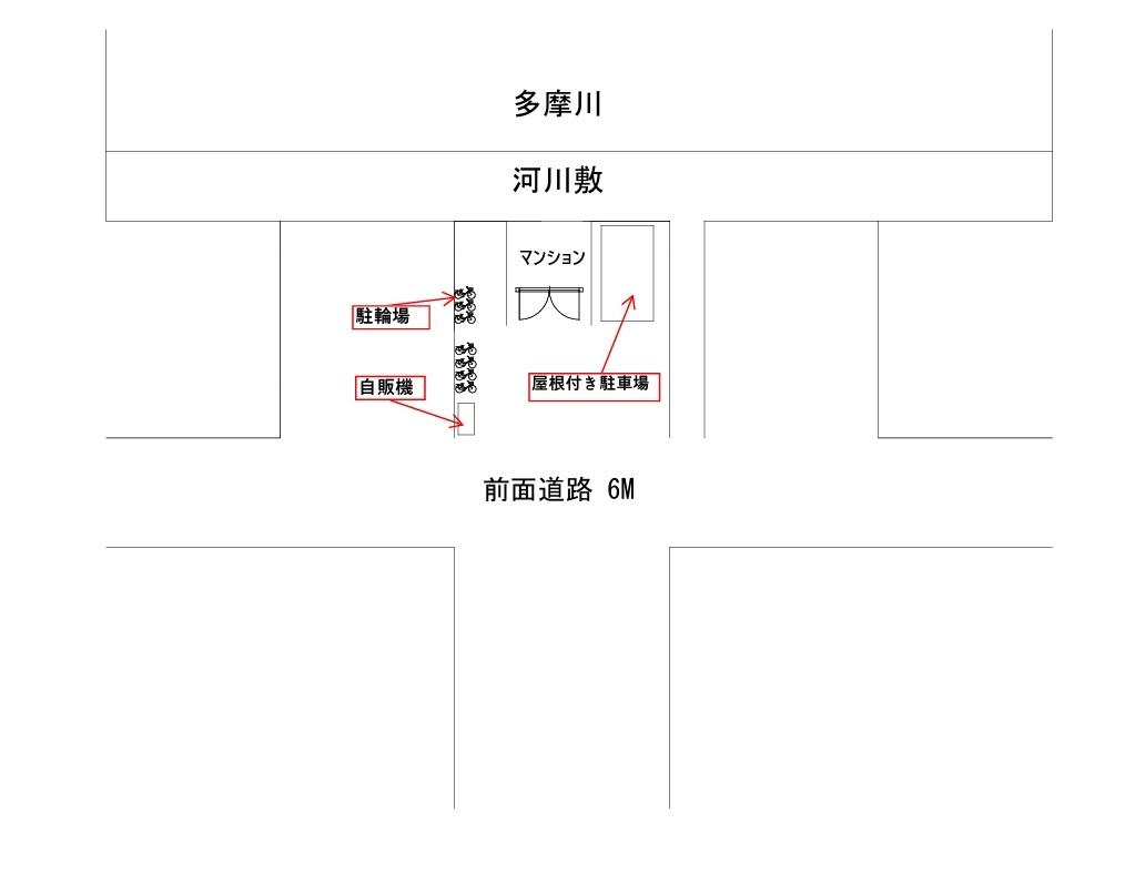 羽田6丁目駐車場の駐車配置図