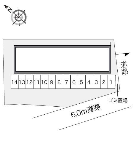 寿(21982)の駐車配置図