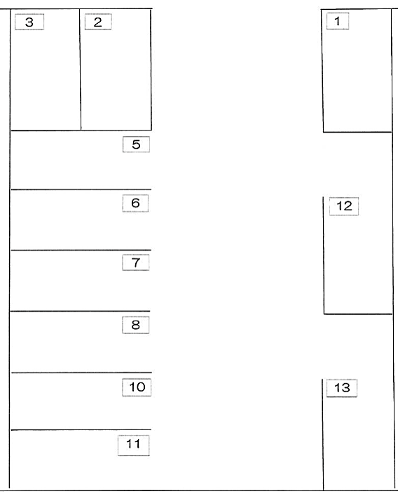 ８１２の駐車配置図