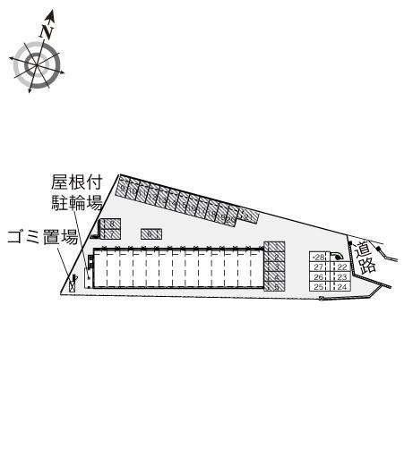 プレルーディウム(41433)の駐車配置図