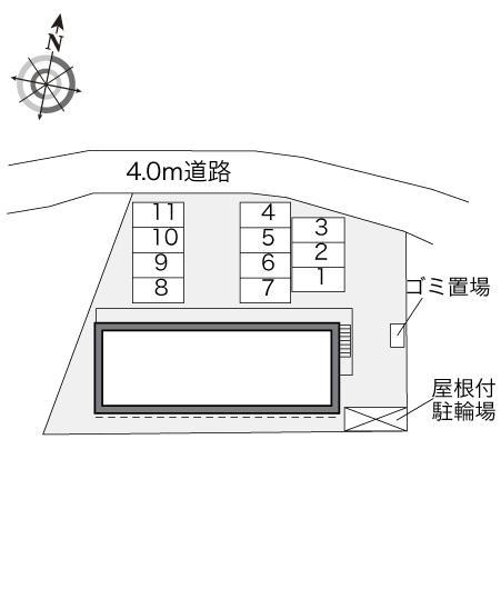 静和(32364)の駐車配置図