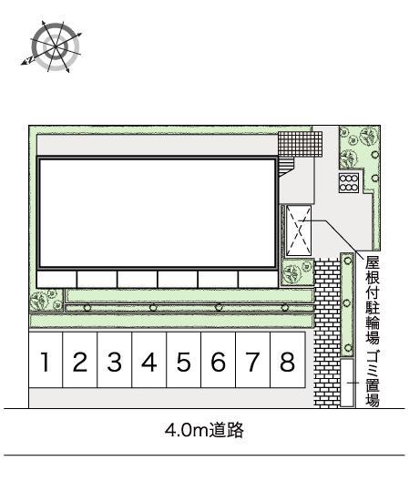 安住(42191)の駐車配置図