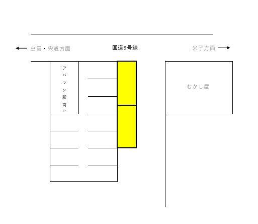 雑賀町Ｋ駐車場（縦列）の駐車配置図