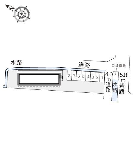 吉備中山(17233)の駐車配置図