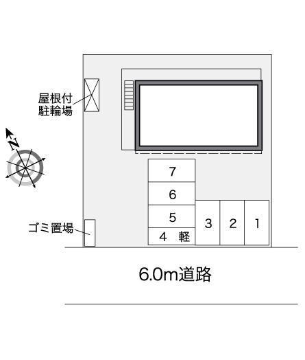 ナツミ(39606)の駐車配置図