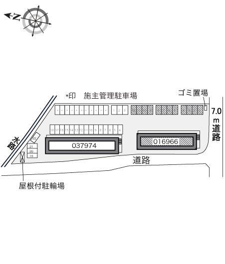 キョウワ(16966)の駐車配置図