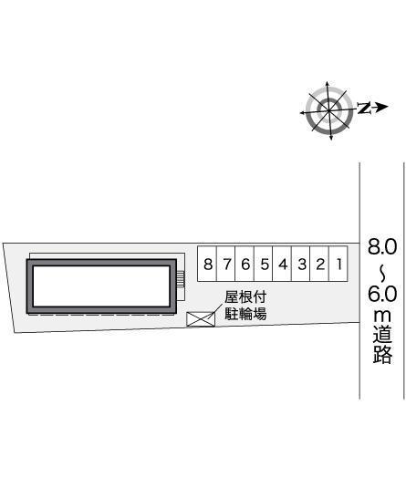 シュテルン(25324)の駐車配置図
