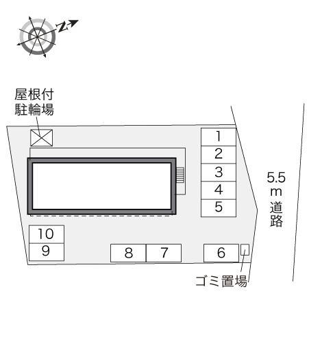 シェリーⅠ(29393)の駐車配置図