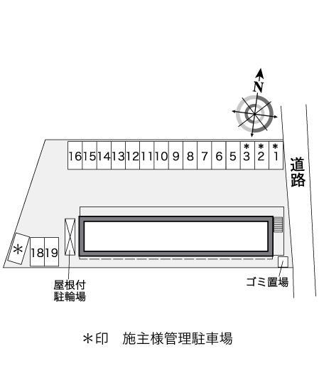 ＴＡＫＡＫＩ(27726)の駐車配置図