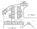 ソレイル梶ヶ谷Ⅱ敷地内駐車場の駐車場