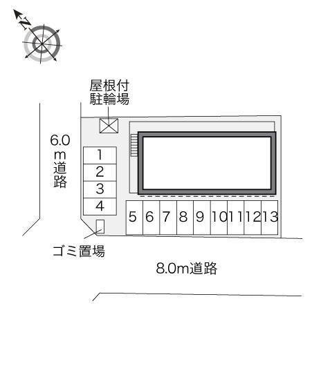 ＢＬＩＳＳ(31492)の駐車配置図