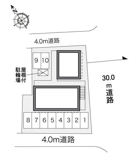 セレッソ(30890)の駐車配置図
