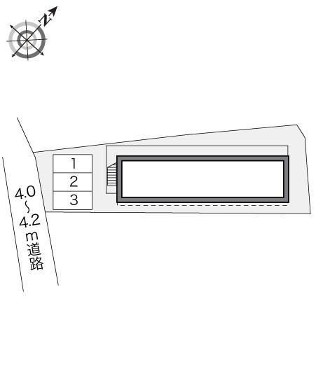 ナチュラルＡ(21126)の駐車配置図