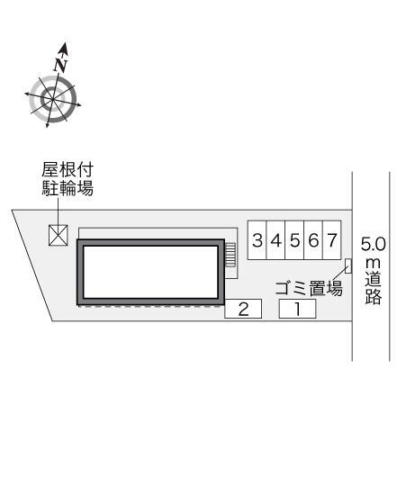 アクテイー泉(32579)の駐車配置図