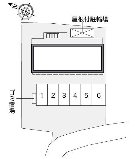ホンゴーパレス(39427)の駐車配置図