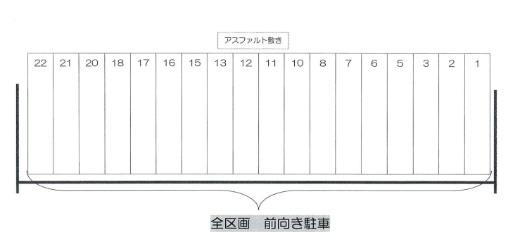 ３４８の駐車配置図