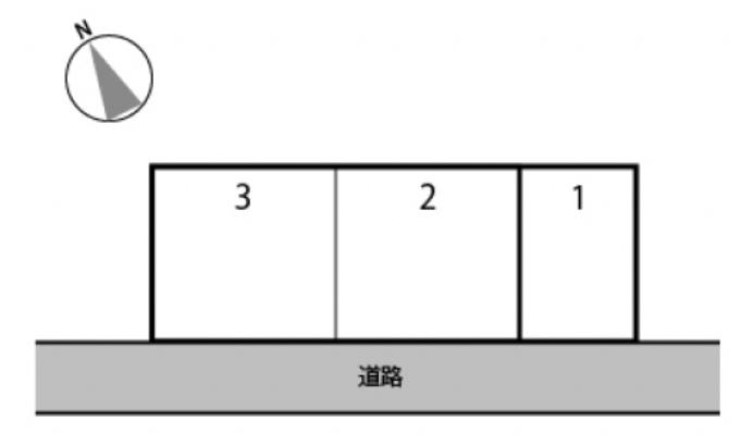 EL Dorado 駐車場の駐車配置図