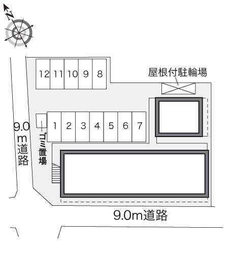 セレブ(24032)の駐車配置図