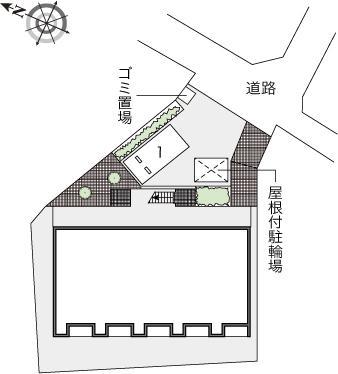 下新庄(53869)の駐車配置図