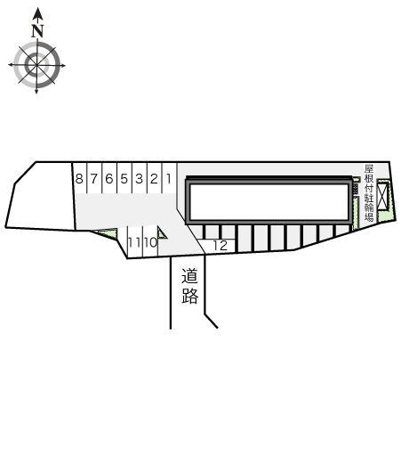 リチェル(14337)の駐車配置図