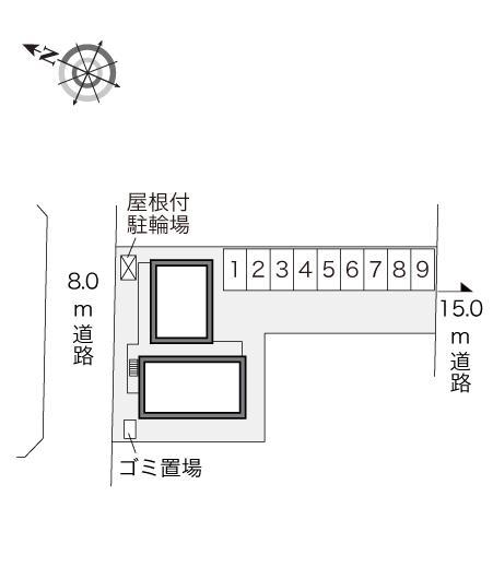 フリーダ北５０条(28215)の駐車配置図