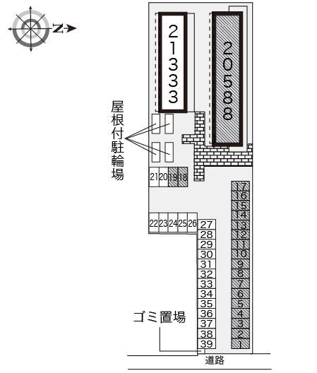 さちＡ(20588)の駐車配置図