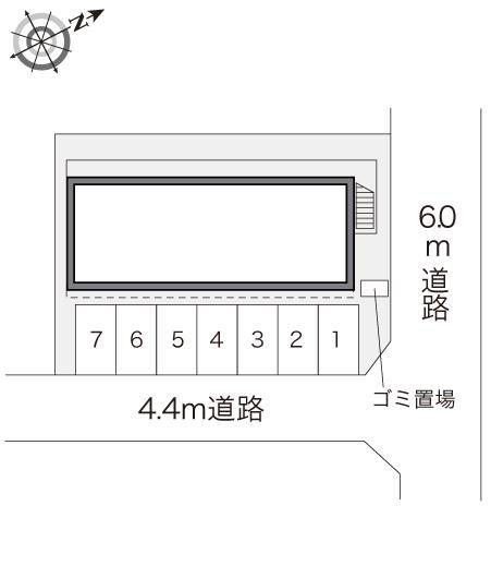 アップル(22464)の駐車配置図