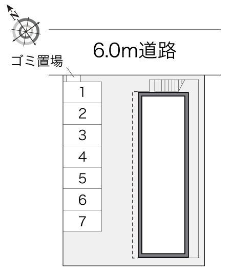 合戦場(17438)の駐車配置図