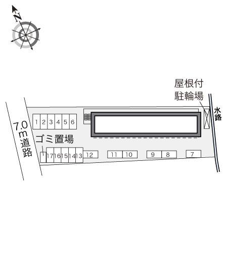 福丸Ⅲ(29102)の駐車配置図