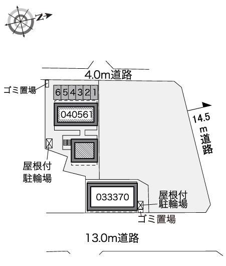 野立Ⅱ(40561)の駐車配置図