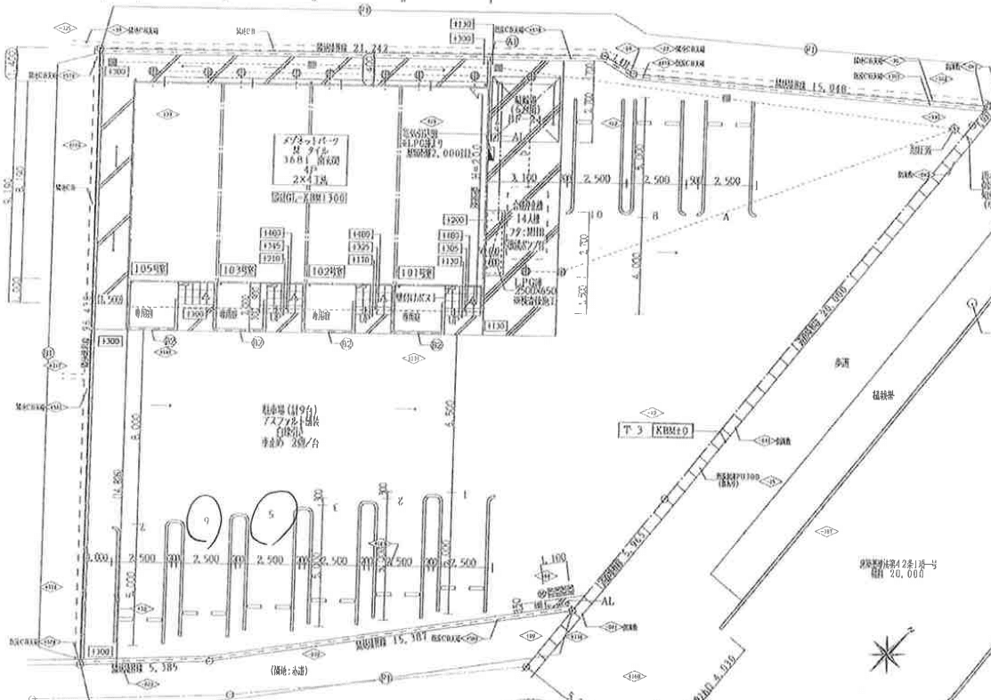 50381Clair 向山 弐番館の外観・駐車場イメージ1枚目