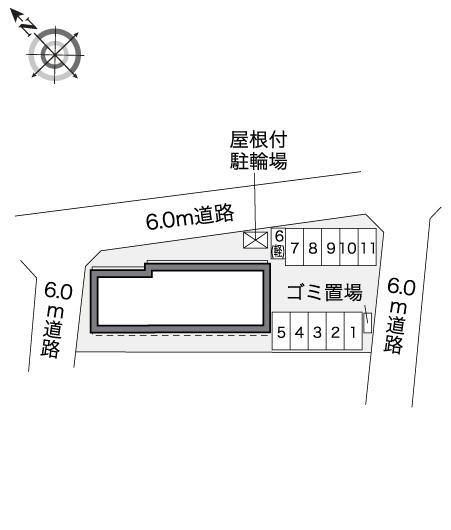 セピアコート(32817)の駐車配置図