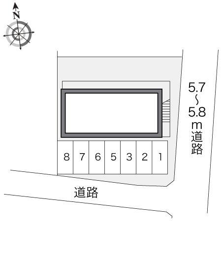 Ｂ・Ｐ２４６Ｃ館(14143)の駐車配置図