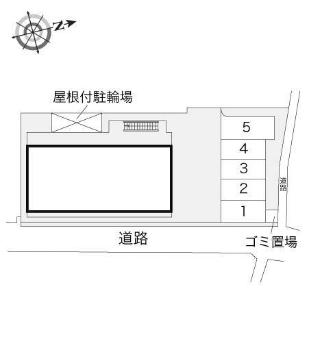 四季(22551)の駐車配置図
