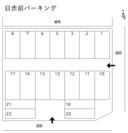 日赤前パーキングの駐車場