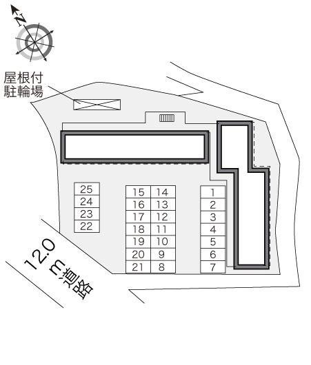 Ｃｌａｒａｂｅｌ(28623)の駐車配置図